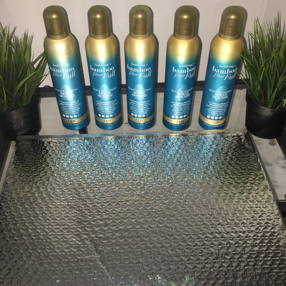 OGX Bamboo Fiber Spray Mousse